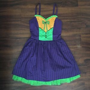 Joker Dress /Costume for Halloween Batman Purple
